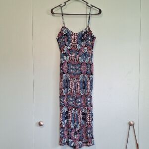 Braeve Floral Paisley Cropped Jumper Size Medium